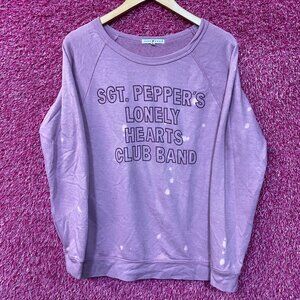 The Beatles Sgt Peppers LHCB Crewneck Sweatshirt size Medium